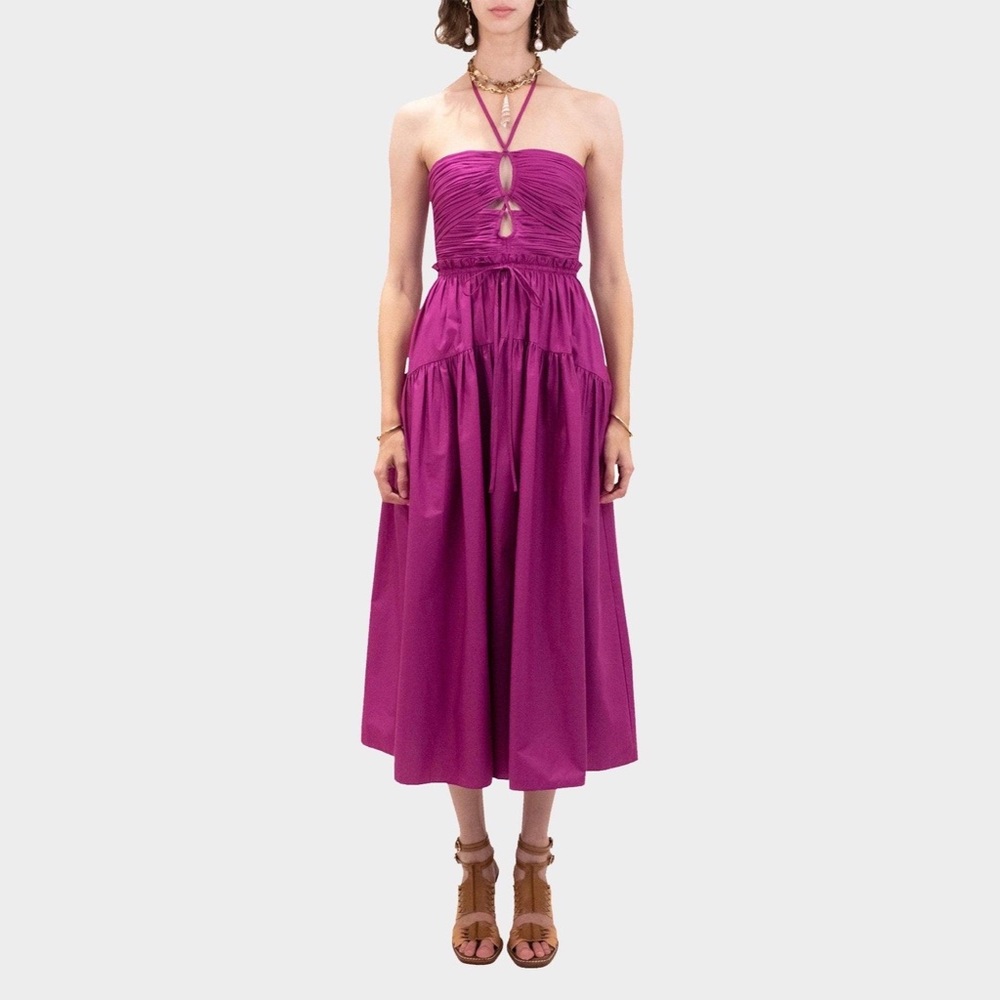 Ulla Johnson Purple Ella Dress In Orchid